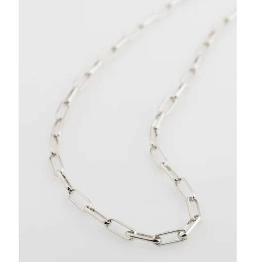Ronja Chain Link Necklace Silver
