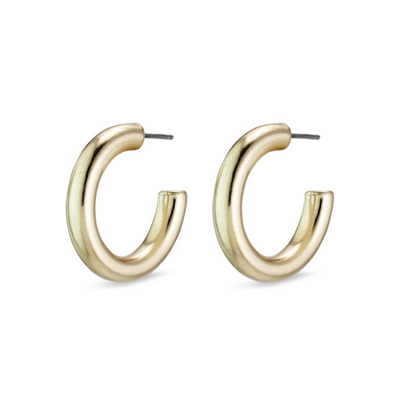 Maddie Small Chunky Hoops - Gold
