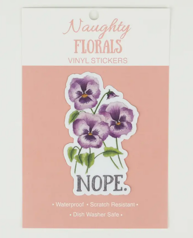 NOPE Vinyl Sticker