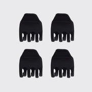 /Kit·sch/ Mini Claw Clips 4PC In Black