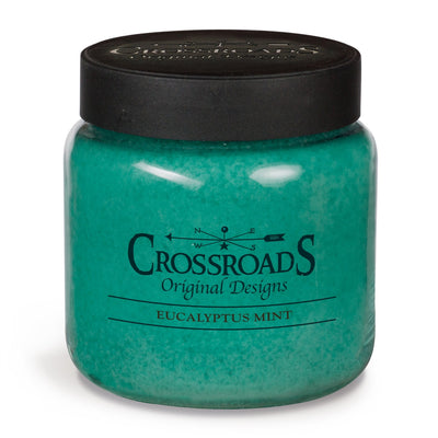 Crossroads 16oz Candle · Eucalyptus Mint