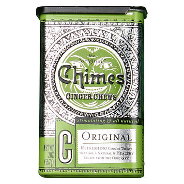 Chimes Ginger Chews Tin · Original Flavor