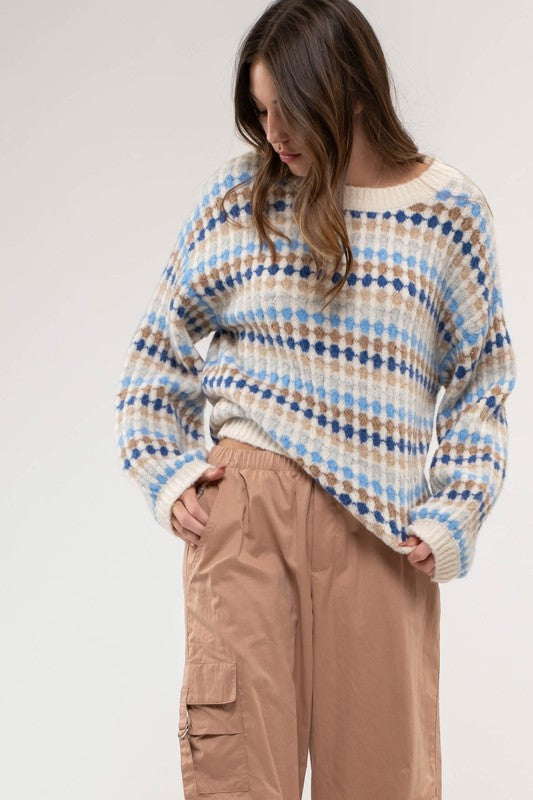 Sand and Sky Knit Sweater