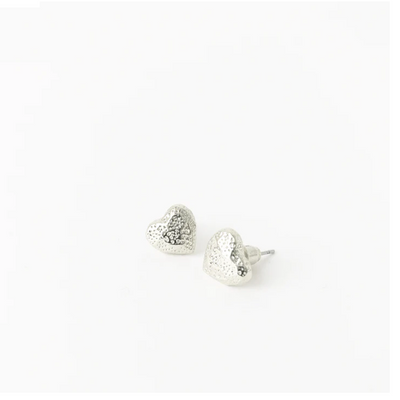 Little Heart Earrings Silver