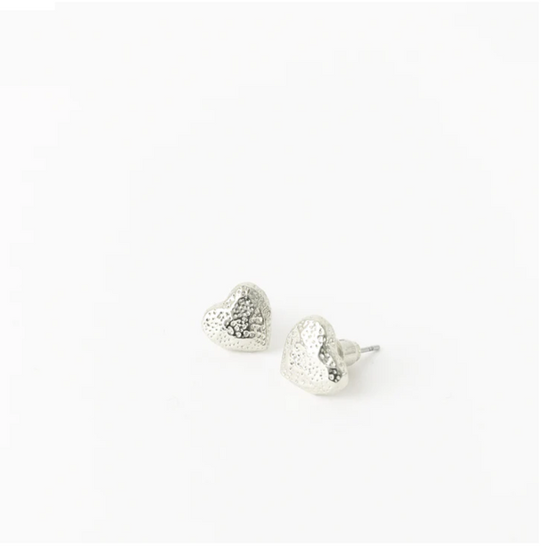 Little Heart Earrings Silver