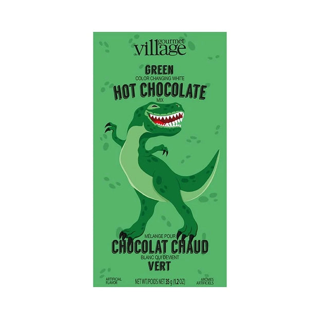 Green Dinosaur Hot Chocolate