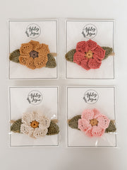Ashley Jayne Made with Love Flower Headbands for Babies