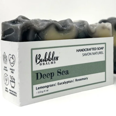 Bubbles & Balms Deep Sea Bar Soap