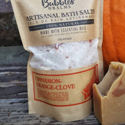 Bubbles & Balms Cinnamon Orange Clove Artisanal Bath Salts