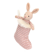Jellycat Shimmer Pink Bunny Stocking