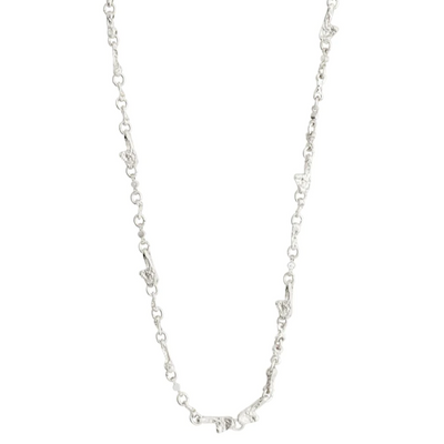 Hallie Necklace Silver Plated