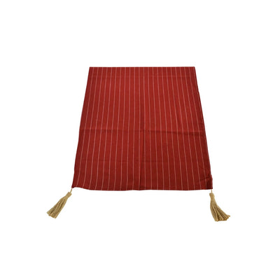 Red Stripped Table Runner