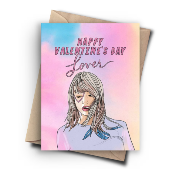 Taylor Swift Valentines Day Card