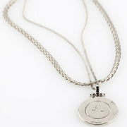 Nomad Coin Necklace - Silver