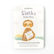 Sloth Plush and Story Kin Set -Lessons On Routines