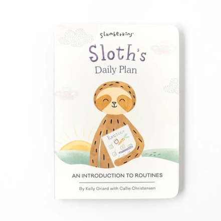 Sloth Plush and Story Kin Set -Lessons On Routines
