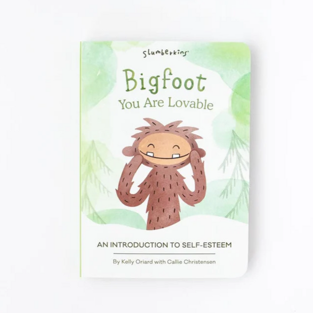 Bigfoot Snuggler and Story Set -Self-Esteem