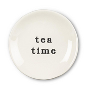 Small Tea Bag Plate - Tea Time