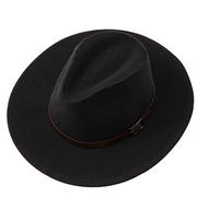 Felt Black Fedora Hat