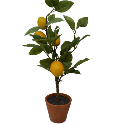 Table Top Faux Lemon Tree