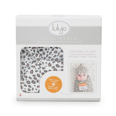 Lulujo Newborn Set- Leopard