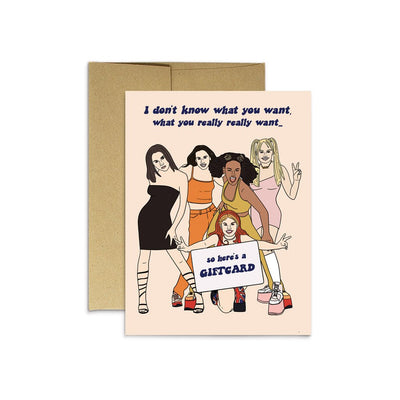 Spice Girl Gift Card