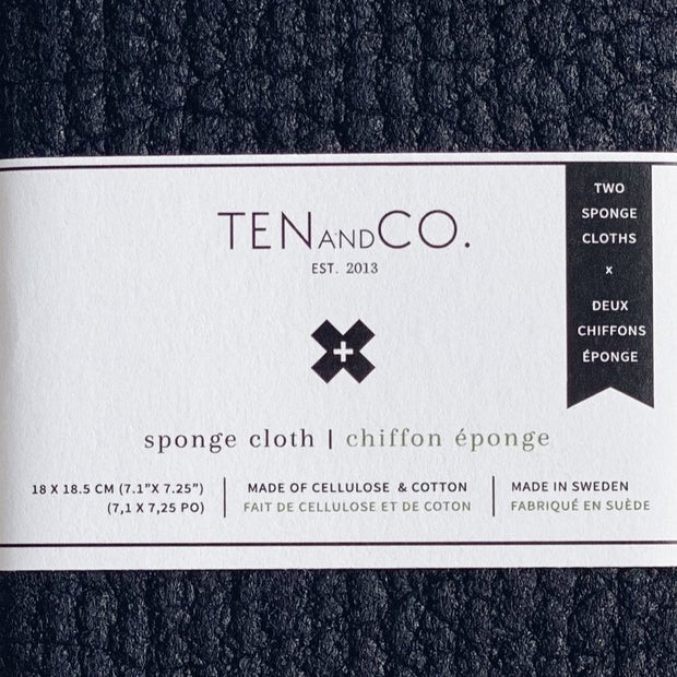 Ten and Co. Sponge Cloth Midnight