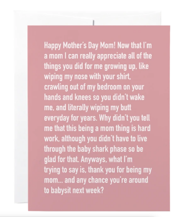 Happy Mother's Day Chatty Cathy Card