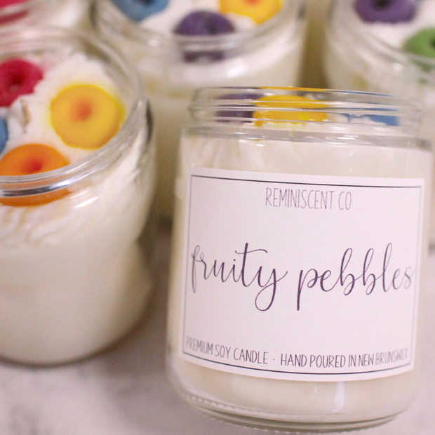 Fruity Pebbles Soy Candle
