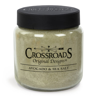 Crossroads 16oz Candle · Avocado & Sea Sal