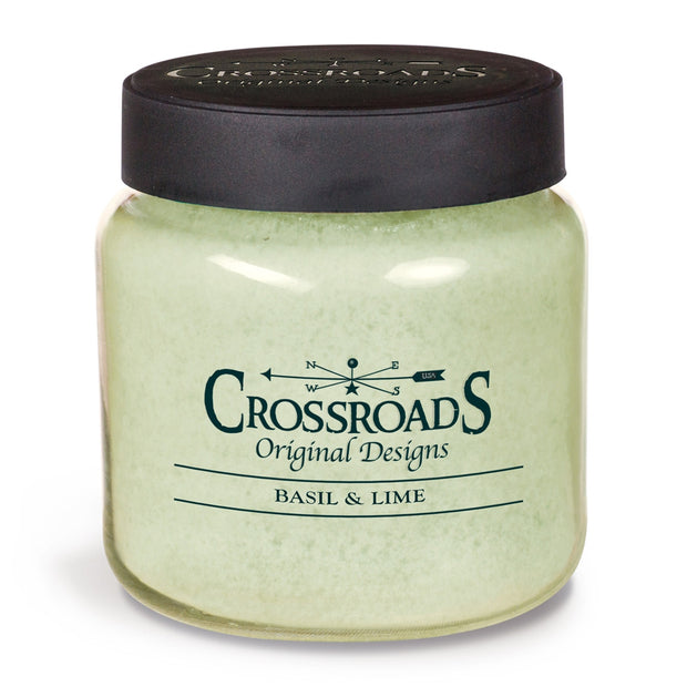 Crossroads 16oz Candle · Basil & Lime
