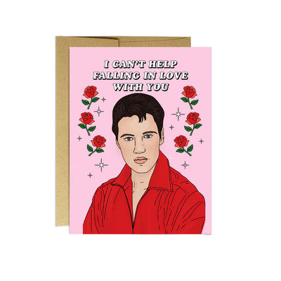 Elvis Greeting Card