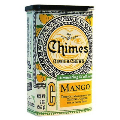 Chimes Ginger Chews Tin · Mango Flavored