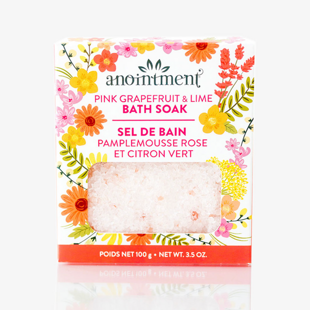 Anointment Natural Skin Care Pink Grapefruit & Lime Bath Soak