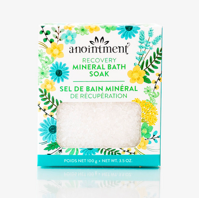 Anointment Natural Skin Care Recovery Mineral Bath Soak