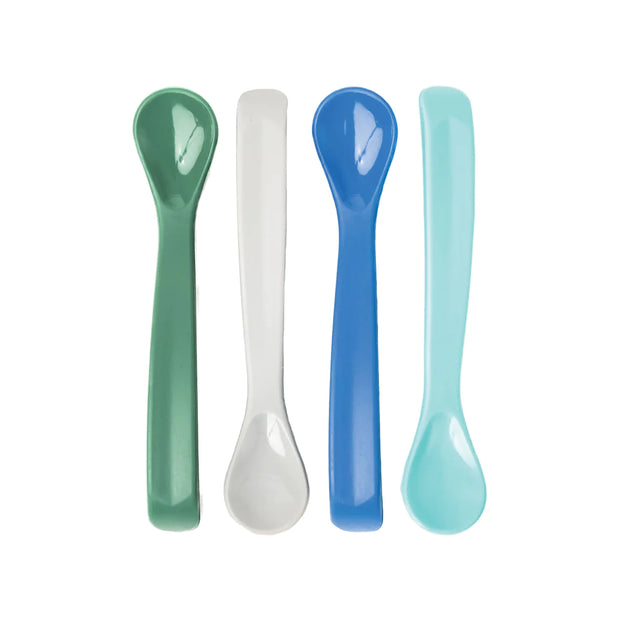 Tiny Twinkle · Boy · Silicone Feeding Spoons 4-Pack